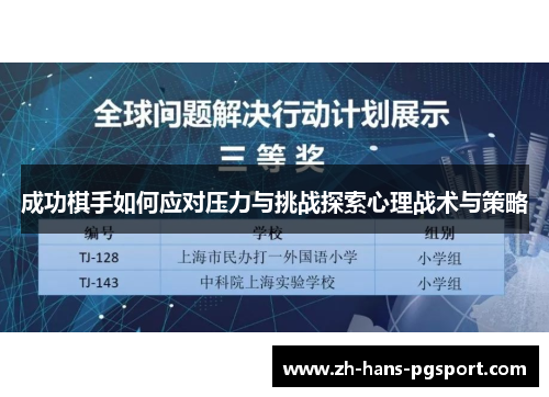 成功棋手如何应对压力与挑战探索心理战术与策略